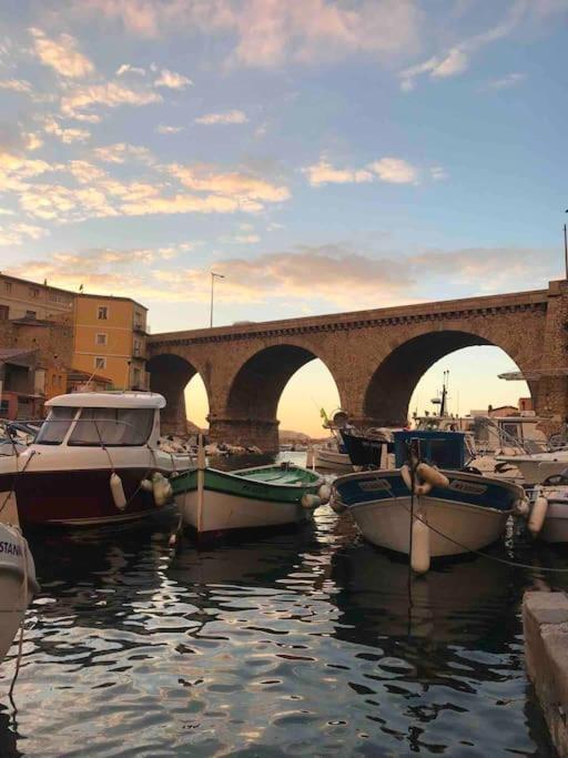 マルセイユ Vallon Des Auffes : Le Cabanon De Mireilleヴィラ エクステリア 写真